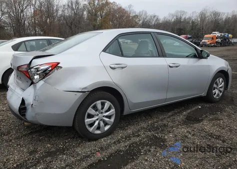 2014 Toyota Corolla L z USA, uszkodzony, nr VIN 2T1BURHE1EC141979